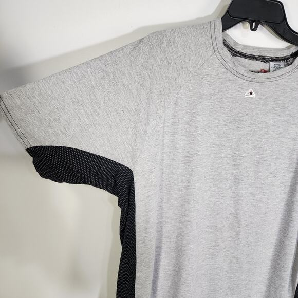 Bulwark Flame Resistant Mens T Shirt XL Short Sleeve Gray 6.4 ATPV ARC Rating - Picture 6 of 13
